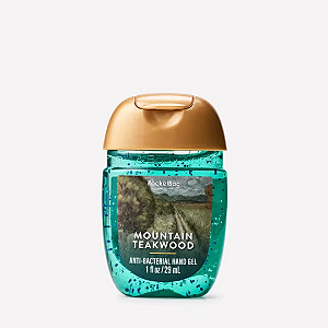 Higienizador de Mãos Bath and Body Works Mountain Teakwood PocketBac Hand Sanitizer