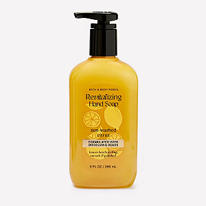 Sabonete Líquido Bath and Body Works Sun-Washed Citrus Revitalizing Hand Soap 266ml
