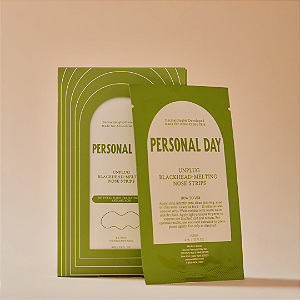 Adesivo Removedor de Cravos Personal Day Unplug Blackhead-Melting Nose Strips