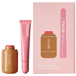 Kit Blush e Balm Labial Rhode Pocket Pair Limited Edition Lip + Cheek Set | Cor: Sprinkle + Ribbon