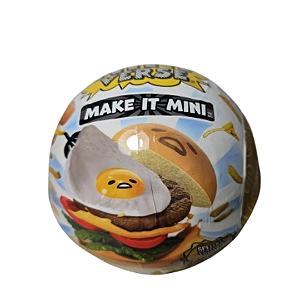 Cápsula Surpresa MGA's Miniverse Make It Mini Food Gudetama Special Edition | Burger