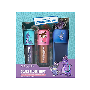Duo Gloss Profusion Cosmetics Monsters Inc Chrome Topper Set & Keychain Holder | Scare Floor Shift