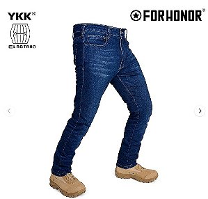 CALÇA JEANS TÁTICA
