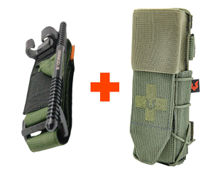 KIT TORNIQUETE  VERDE DESMODUS