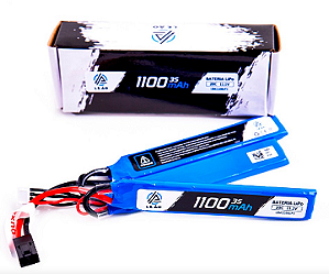 BATERIA LIPO LEÃO  11.1v 1100mah 20C 3 packs
