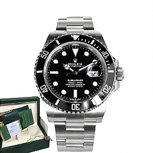 Relógio Rolex Submariner Date Preto Automático