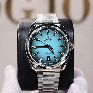 Relógio Omega Seamaster Aquaterra Azul Automático