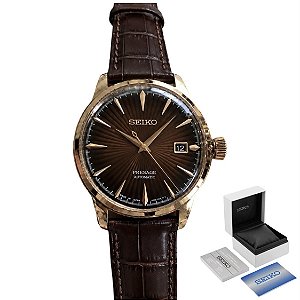 Seiko Presage Cocktail Marrom Automático