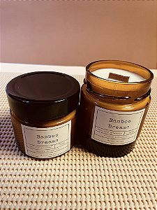 BAMBOO DREAMS. Vela Aromática Artesanal da Linha CLASSIC COLLECTION