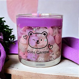 Vela Aromática Artesanal CUTE CANDLE. Shiny Collection