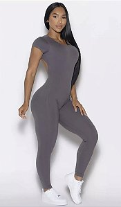 Macacão Glamour Chumbo