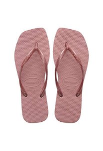 Havaianas slim square lisa rosa