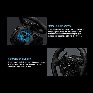 Volante Logitech G923 True Force - Xbox Series, Xbox One e PC - AC