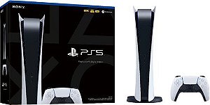 Console Playstation 5 Versão Blu Ray 825GB SSD com Controle Sem Fio  Dualsense e Jogo Astro's Playroom PS5 Branco/Preto