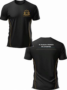 CAMISETA ESCOLA - EE JOAQUIM PEDROSO - PRETA