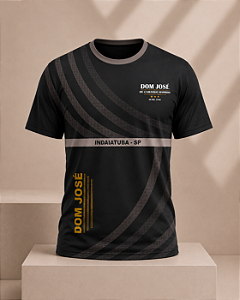CAMISETA ESCOLA - DOM JOSÉ - PRETA