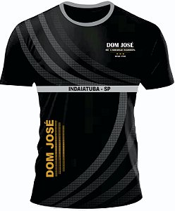 CAMISETA ESCOLA - DOM JOSÉ - PRETA