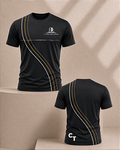 CAMISETA ESCOLA - CARLOS TANCLER - PRETA