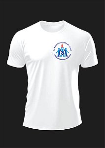 CAMISETA ESCOLA - MILTOM LEME - BRANCA