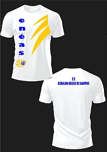 CAMISETA ESCOLA - EE Geraldo Eneas - BRANCA