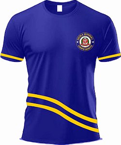 CAMISETA ESCOLA ESTADUAL CAMPO BONITO - AZUL MARINHO