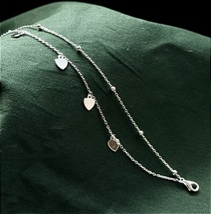 Pulseira Dupla Coracao