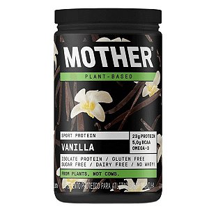 Proteína Vegana Isolada - 527g - Baunilha - Mother