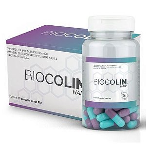 Biocolin Hair - 60 caps. - Central Nutrition