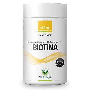 Biotina - 60 caps. - Vital Natus