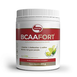 BCAA Fort 210g Limão Vitafor