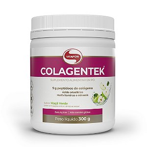 Colagentek Colágeno 300g Maça Verde Vitafor