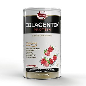 Colagentek Protein Bodybalance Morango 460g Vitafor