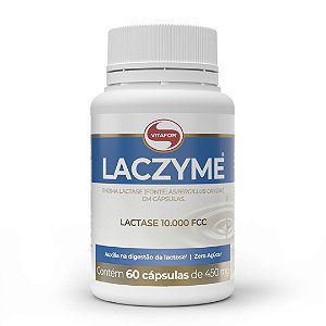 Laczyme Lactase 10.000U.FCC 60 caps. Vitafor