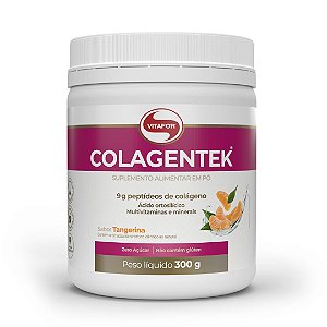 Colagentek Colágeno 300g Tangerina Vitafor