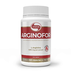 Arginofor 3.810mg L-Arginina 120 caps. Vitafor