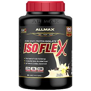 IsoFlex Whey Protein Isolado 2,2kg Baunilha Allmax Nutrition