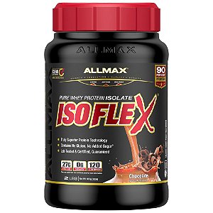 IsoFlex Whey Protein Isolado 900g Chocolate Allmax Nutrition