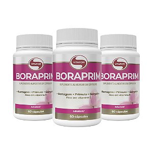 Kit 3x Boraprim 60 caps. Vitafor