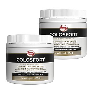 Kit 2x Colosfort Colostro 120g Vitafor