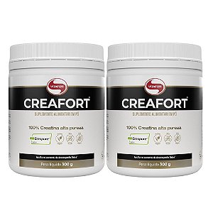 Kit 2x Creafort Creatina 100% Creapure 300g Vitafor