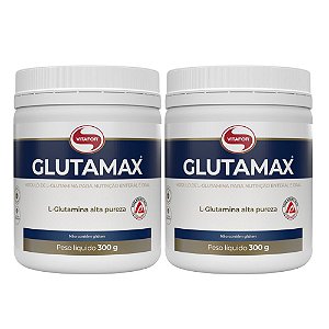 Kit 2x Glutamina Glutamax 300g Vitafor