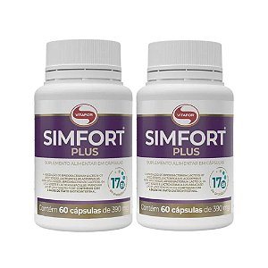 Kit 2x Simfort Plus 60 caps Vitafor
