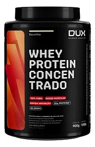 Whey Protein Concentrado 900g Sabor Baunilha DUX