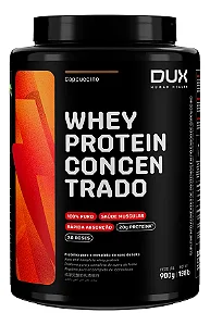 Whey Protein Concentrado 900g Sabor Cappucciono DUX