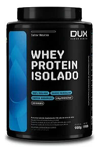Whey Protein Isolado 900g Sabor Neutro DUX