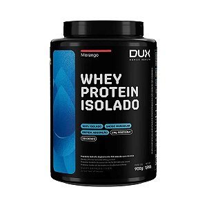 Whey Protein Isolado 900g Sabor Morango DUX