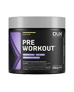 Pre Treino Pre Workout 300g Sabor Maça Verde DUX