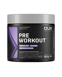 Pre Treino Pre Workout 300g Sabor Mango Twist DUX