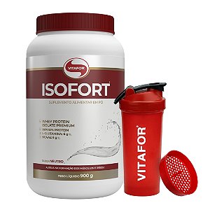 Isofort 900g Neutro Vitafor + 1 Coqueteleira