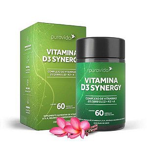 Vitamina D3 Synergy - 60 caps. - Puravida